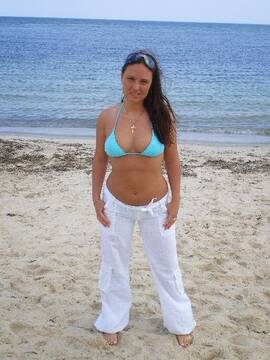 on the sand